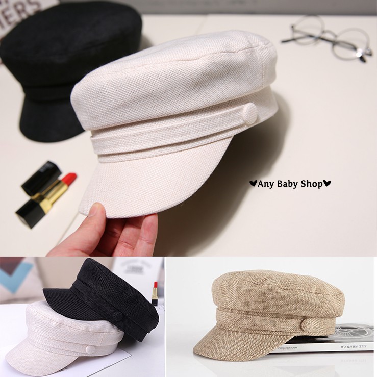 Nón mũ nồi-nón mũ Beret kiểu dáng hải quân thời trang cho nam va nữ đi chơi,du lịch nhiều màu cực sang❣❣