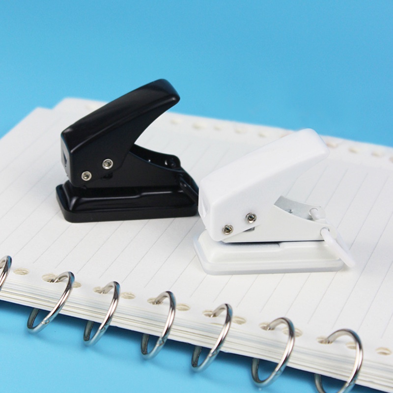 Đục lỗ giấy 1 lỗ mini Béo shop bấm lỗ giấy đơn cầm tay phụ kiện làm sổ còng planner bullet journal