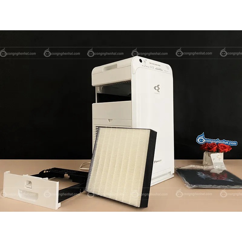 Máy lọc không khí Daikin MC55UVM6 Loại bỏ bụi mịn PM 2.5 Có remote - Hàng chính hãng - Bảo hành 12 tháng