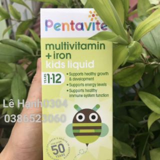 Vitamin tổng hợp Pentavite 100 và 200ml úc