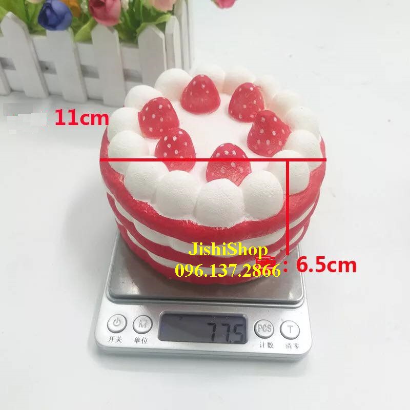 Squishy strawberry ice cream cake(Squishy Bánh Kem dâu ) |shopee. Vn\Shopgiayred