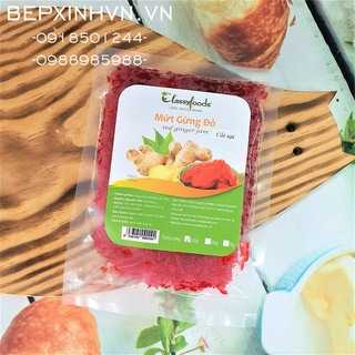 Mứt gừng đỏ cắt sợi Classyfoods