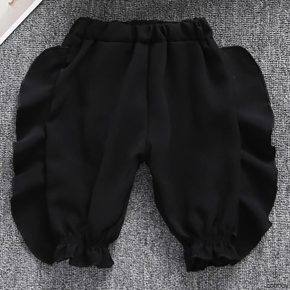 Bộ Quần Áo Gồm 2 Món Áo Thun Tay Cánh Tiên + Quần Short Dành Cho Bé Gái