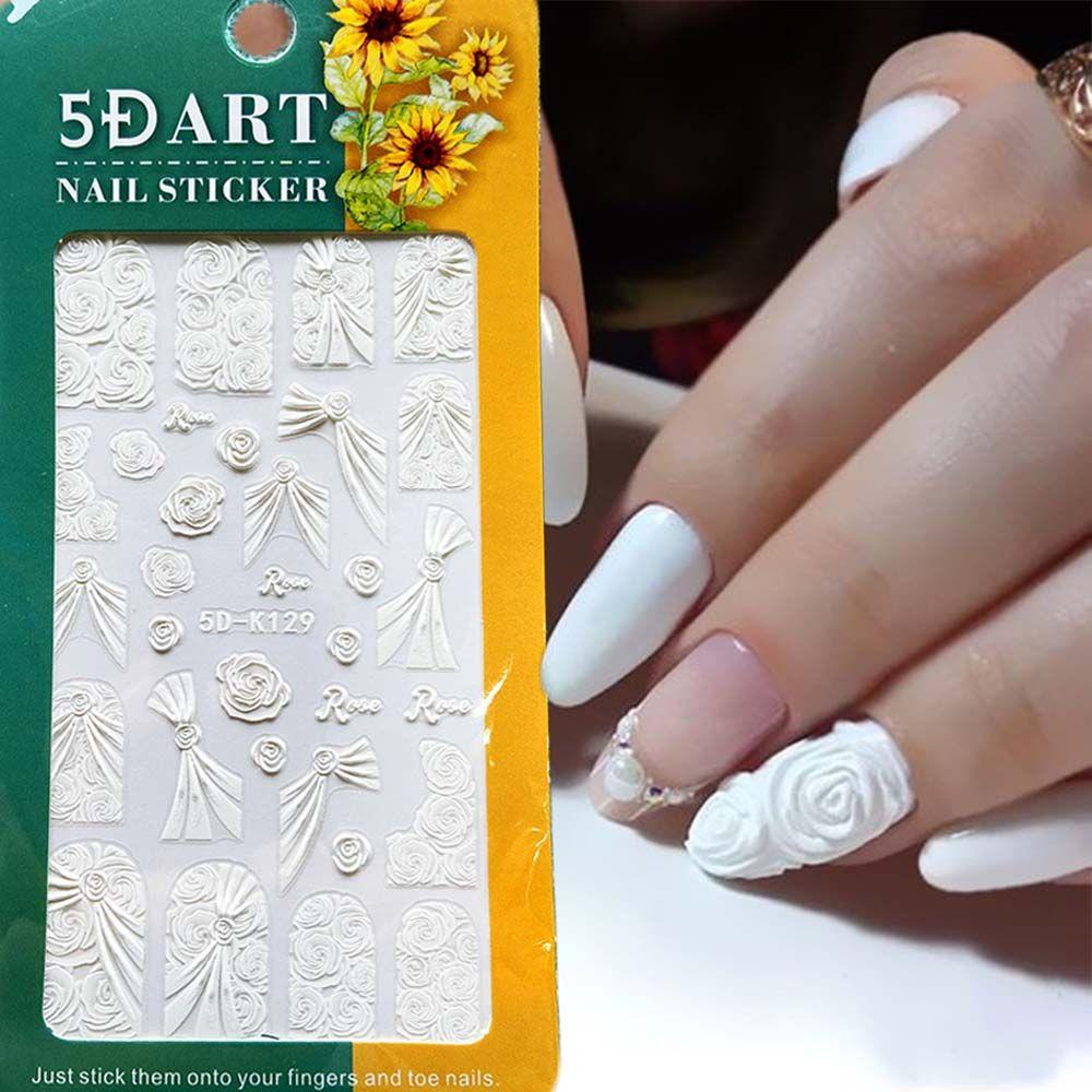 Hộp Phụ Kiện Trang Trí Móng Tay Nghệ Thuật 5D DIY Thời Trang