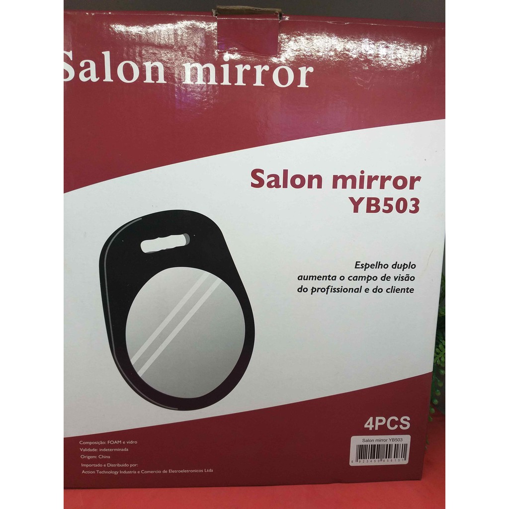 Gương soi gáy YB503 tròn cho Salon