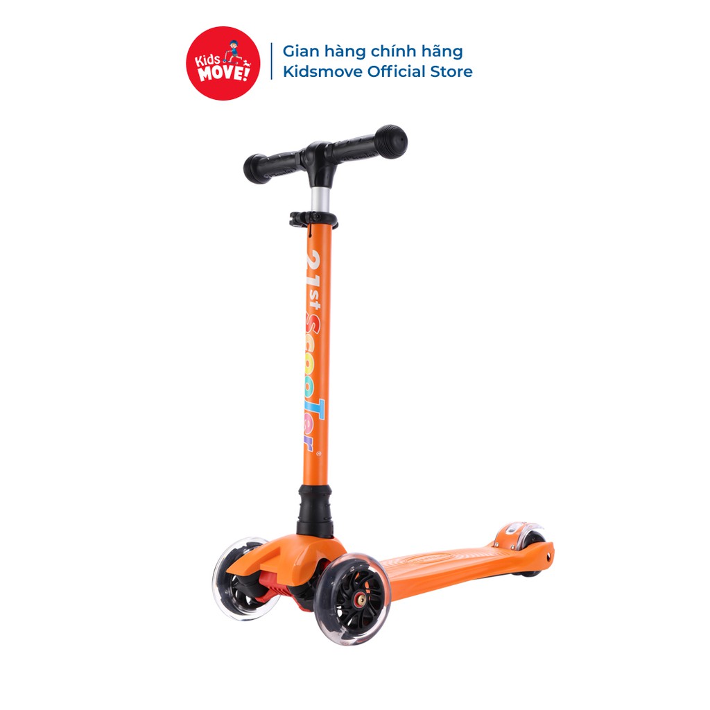 Xe trượt 3 bánh 21st scooter CANDY chính hãng cho bé 2 3 4 5 6 tuổi có đèn LED nhiều màu sắc