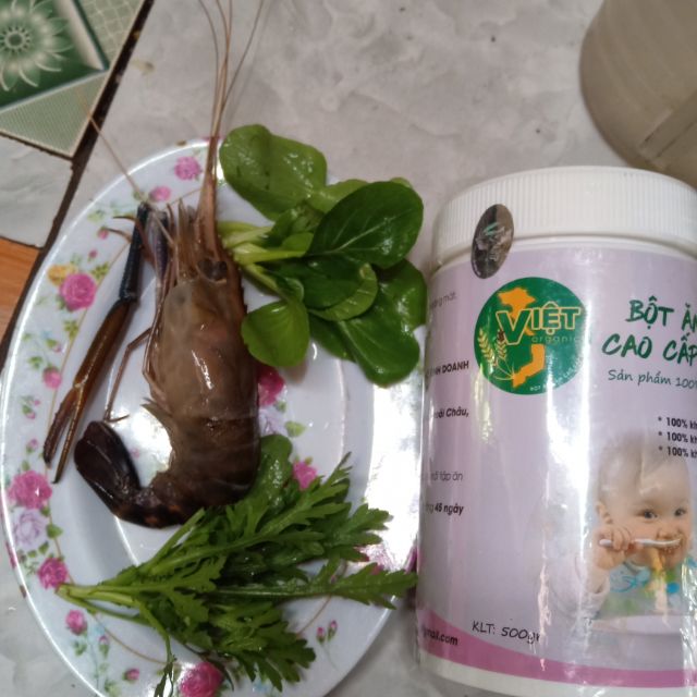 Bột ăn dặm cho bé từ 4-10 tháng