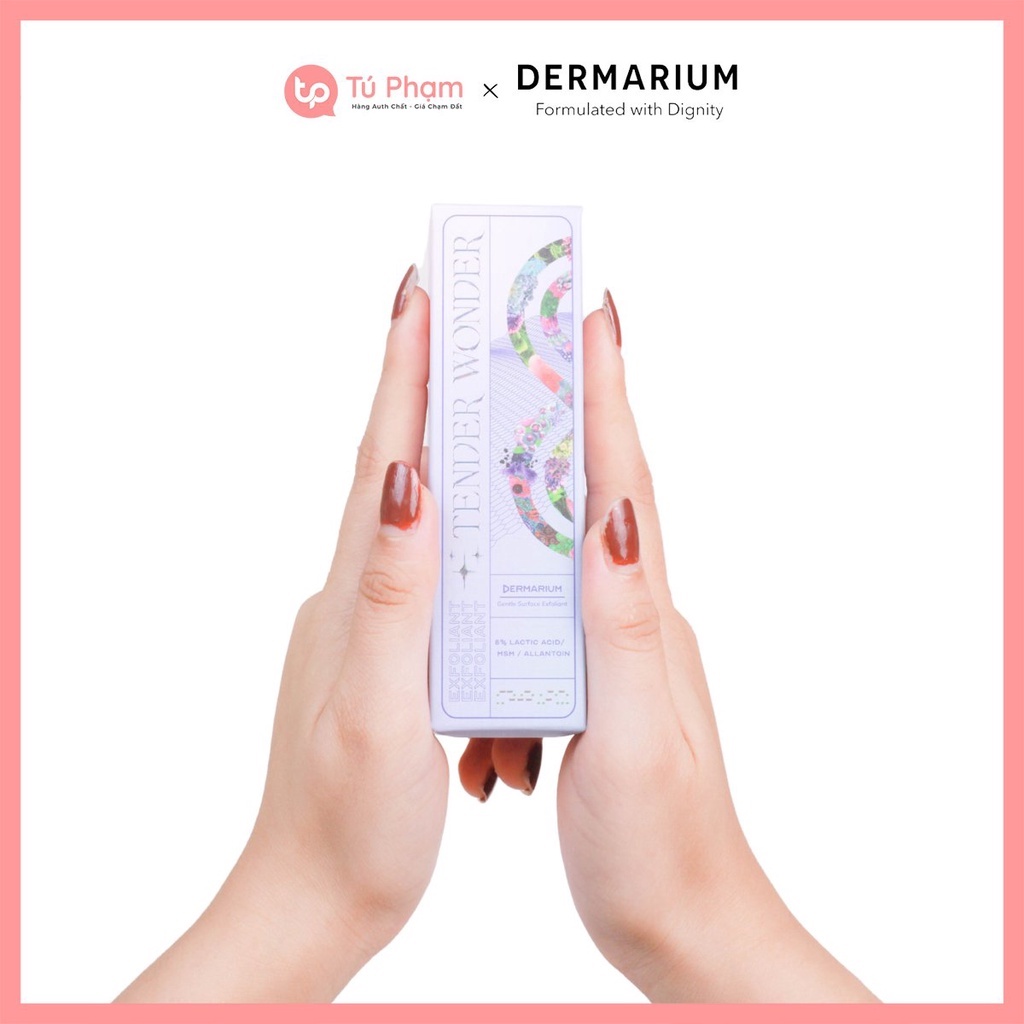 Nước Hoa Hồng Dermarium Tender Wonder 8% Lactic Acid 55ml