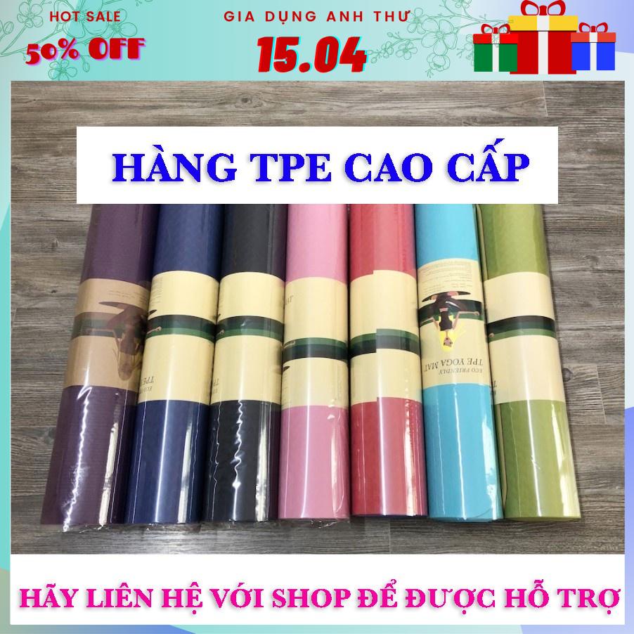 [♥️ FREESHIP ♥️] Thảm Tập Yoga Cao Cấp 2 Lớp 6mm