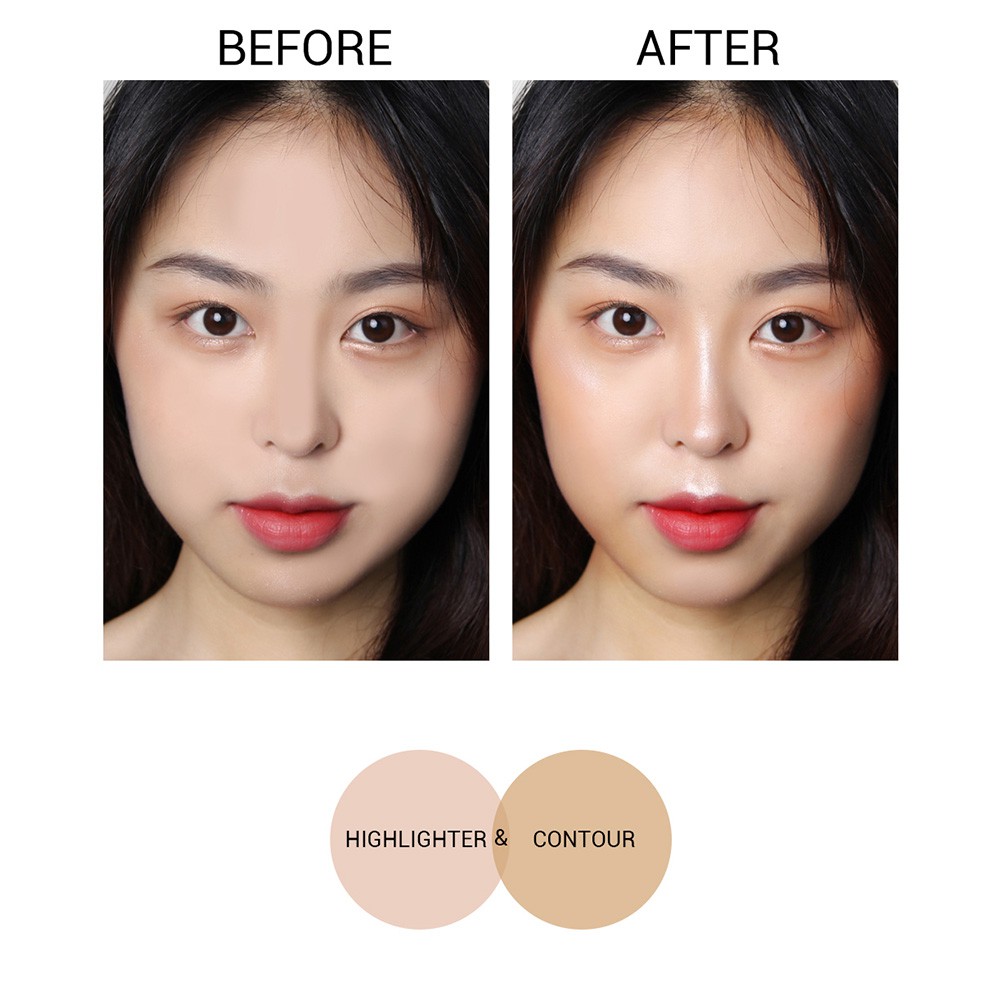 [Hàng mới về] Phấn bắt sáng và tạo khối SANIYE E0615 với 6 màu chuyên nghiệp cho mặt | BigBuy360 - bigbuy360.vn