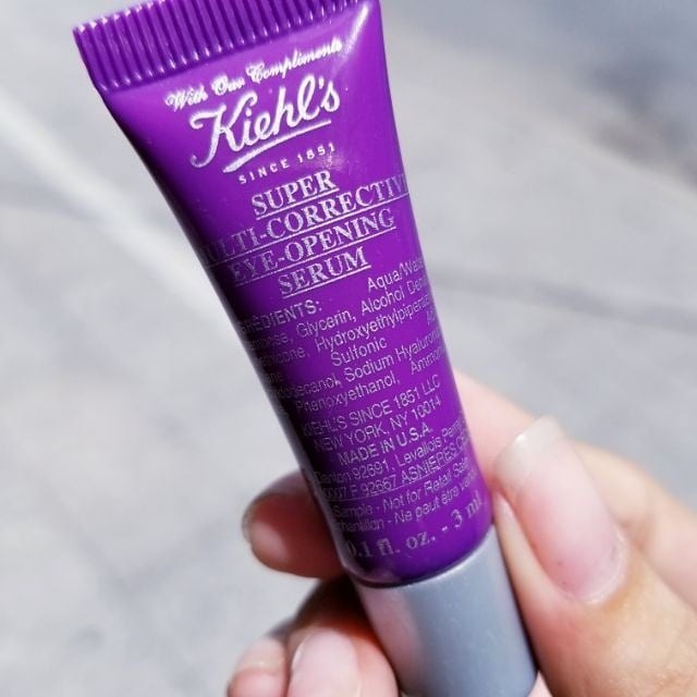 [ Rẻ Vô Địch ][ 3ml ] Kem dưỡng mắt Kiehl's Super Multi-Corrective Eye-Opening - Kiehls