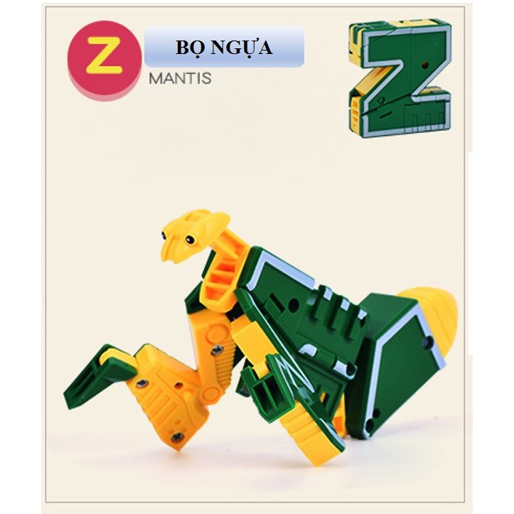 CHỮ CÁI BIẾN HÌNH THÔNG MINH U_V_W_X_Y_Z