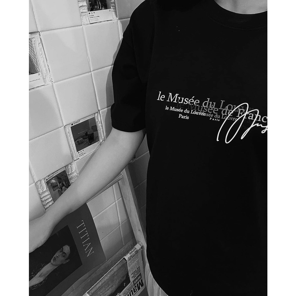 Áo Thun Nam Tay Lỡ Signature Oversized fit