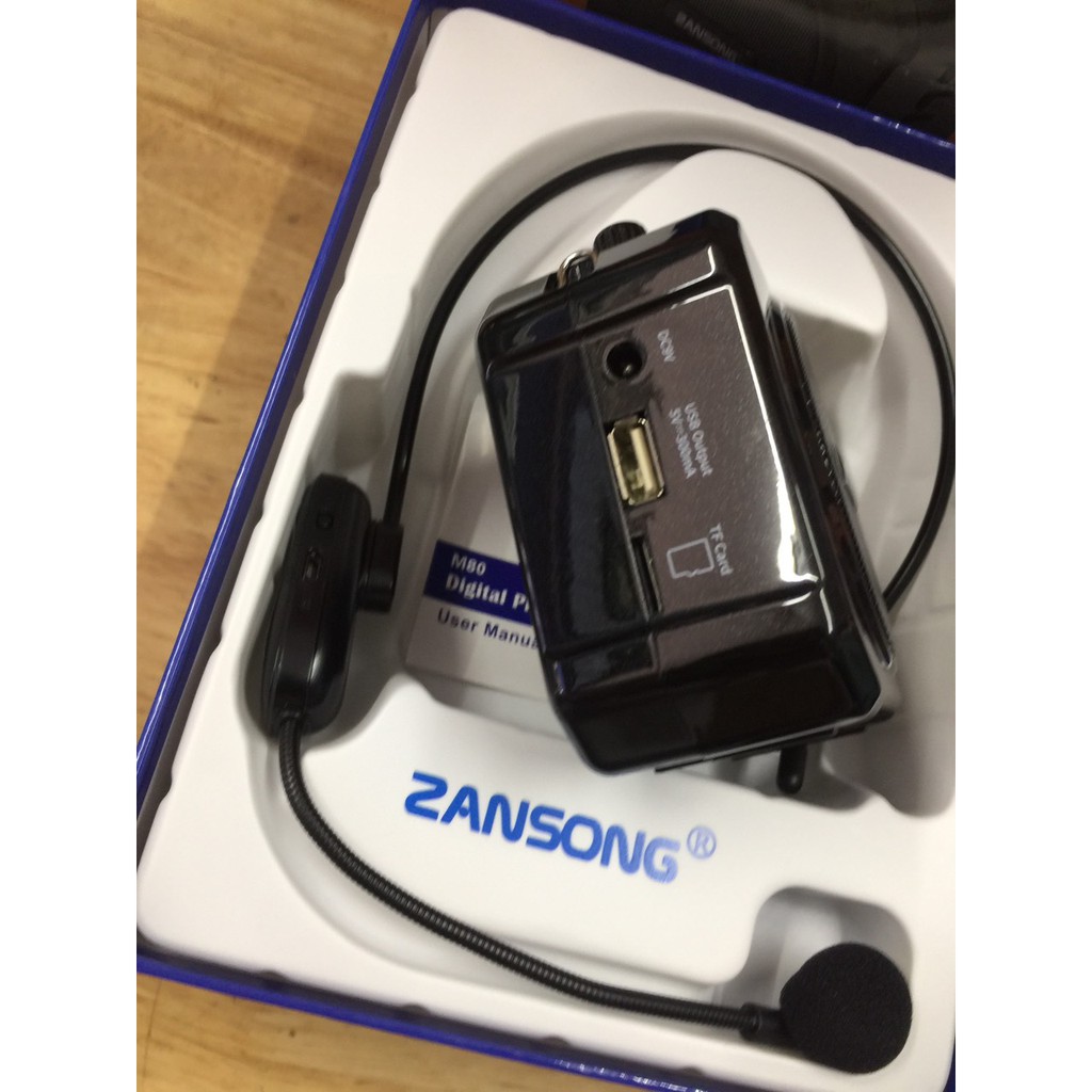 Máy trợ giảng Zansong M80 - Hàng Chính Hãng.