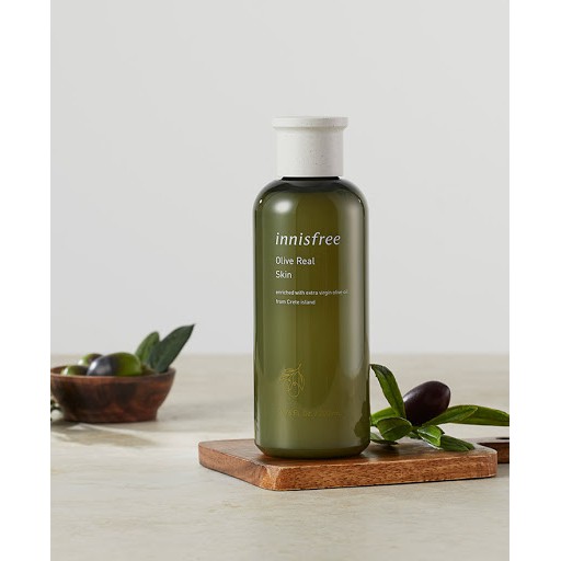 Toner Dưỡng Ẩm Sâu Chiết Xuất Olive Innisfree Olive Real Skin 200ml