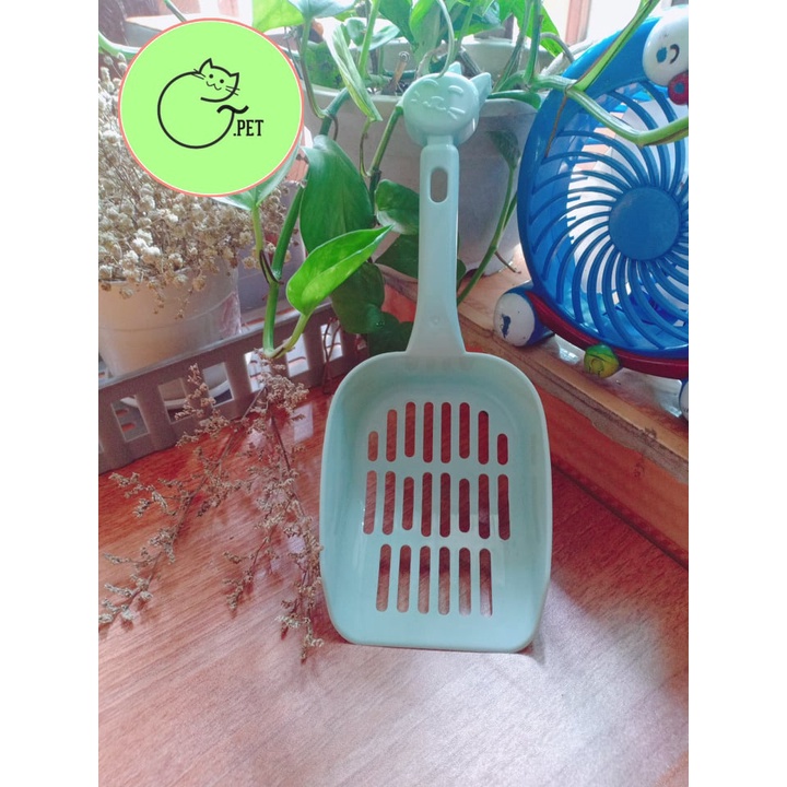 Xẻng Xúc Cát Vệ Sinh Cho Mèo Lỗ To