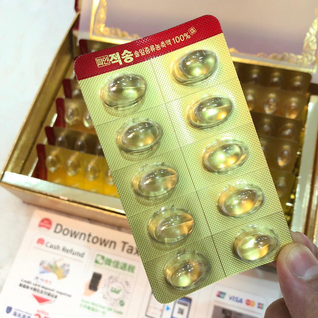 TINH DẦU THÔNG ĐỎ CHÍNH PHỦ DAMI HANSONGWON HÀN QUỐC - HÀNG CAO CẤP