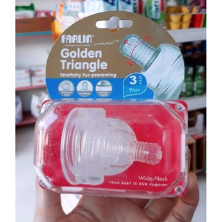 Núm ti bình silicon Farlin P-3 2 cái/01 vỉ