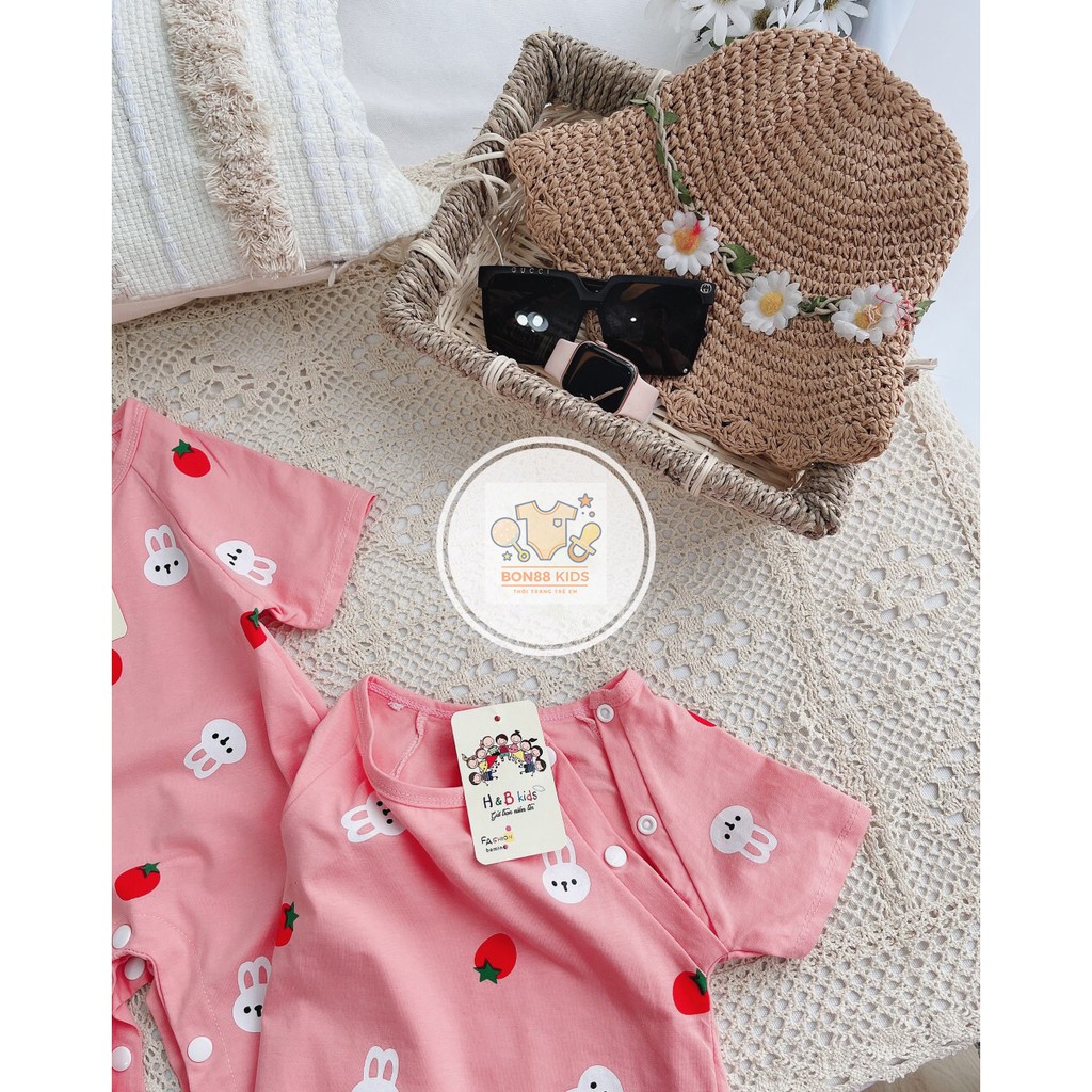 Body mùa hè cho bé gái chất liệu cotton đáng yêu dễ thương (4-14kg) | BigBuy360 - bigbuy360.vn