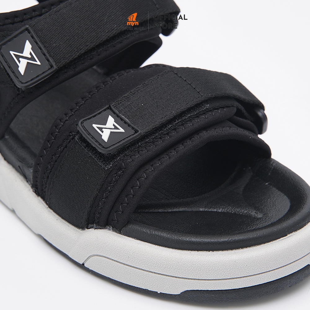 Giày Sandal ZX Meta 2125 Black Grey 2 quai bản to có đệm lót, có thể điều chỉnh độ rộng, đế EVA 3.5cm