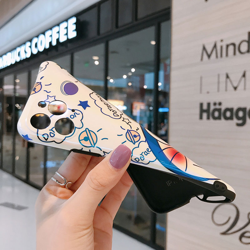 Ốp điện thoại họa tiết mèo máy hoạt hình xinh xắn cho Vivo Y21 Y21S Y33S