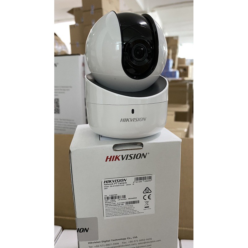 Camera IP Robot hồng ngoại 2MP wifi xoay 4 chiều chuẩn nén H.265+ HIKVISION DS-2CV2Q21FD-IW(W) (Mã cũ DS-2CV2Q21FD-IW(B)