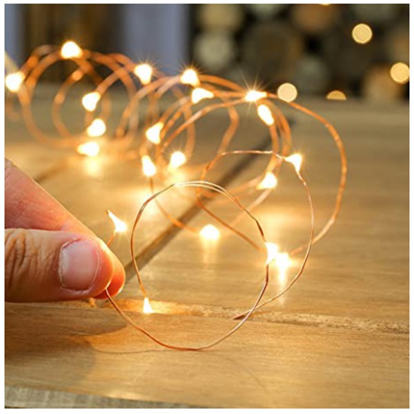 Dây đèn led đom đóm - đèn fairylight sẵn pin Davia HT833 | BigBuy360 - bigbuy360.vn