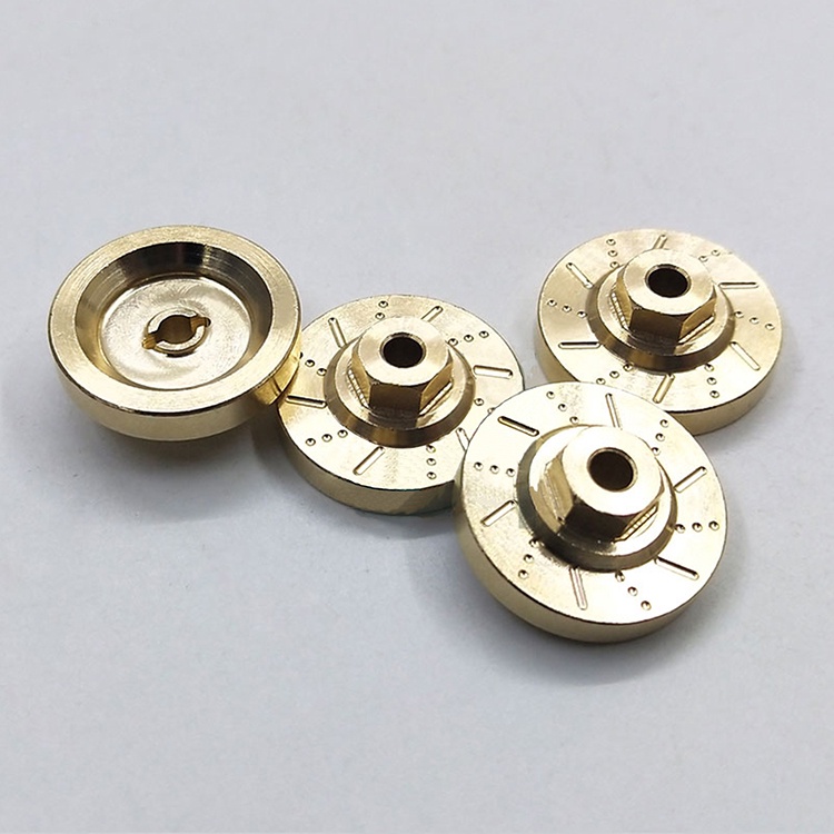 7mm 4 Bộ chuyển đổi lục giác đối trọng kim loại cho 1 / 18 FMS Land Cruiser FJ RC Car pxa3