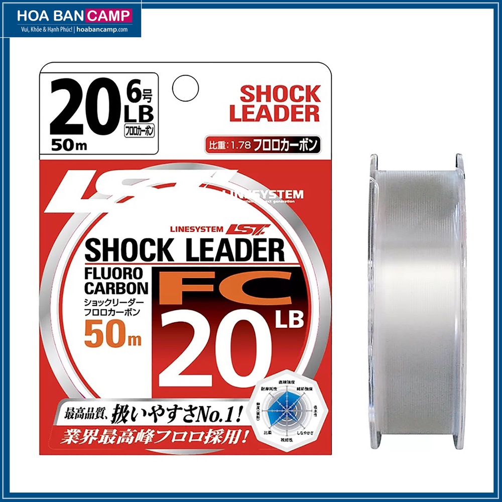 Dây Linesystem LST Shock Leader FC 50/30