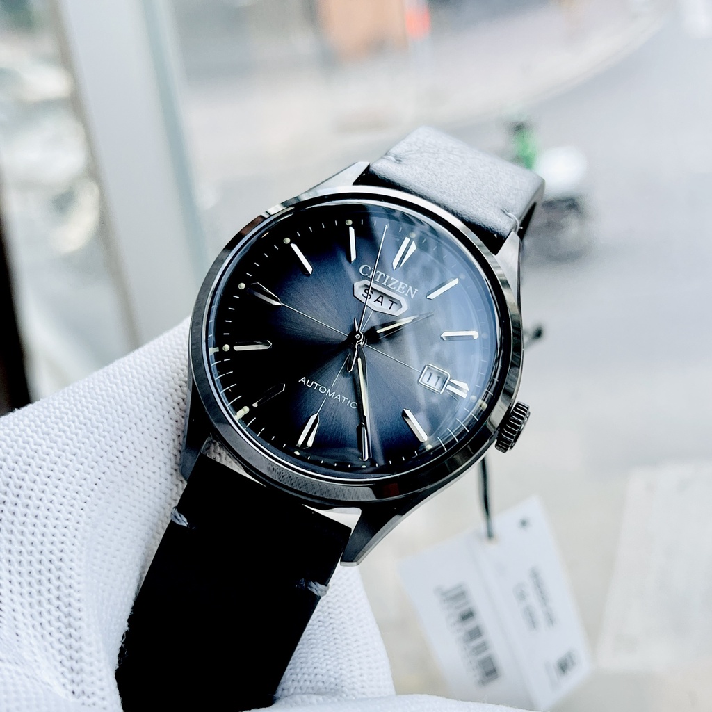 Đồng hồ nam dây da Citizen C7 Automatic NH8390 Newmodel