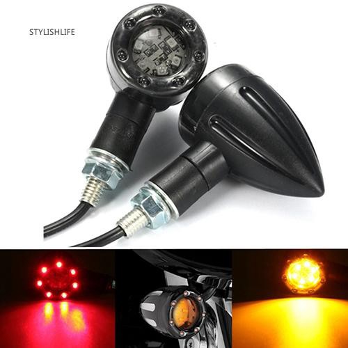 Set 2 đèn LED xi nhan gắn đuôi xe mô tô