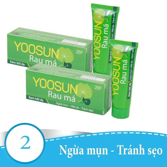 Kem trị rôm sẩy,ngừa mụn Yoosun rau má(25g)