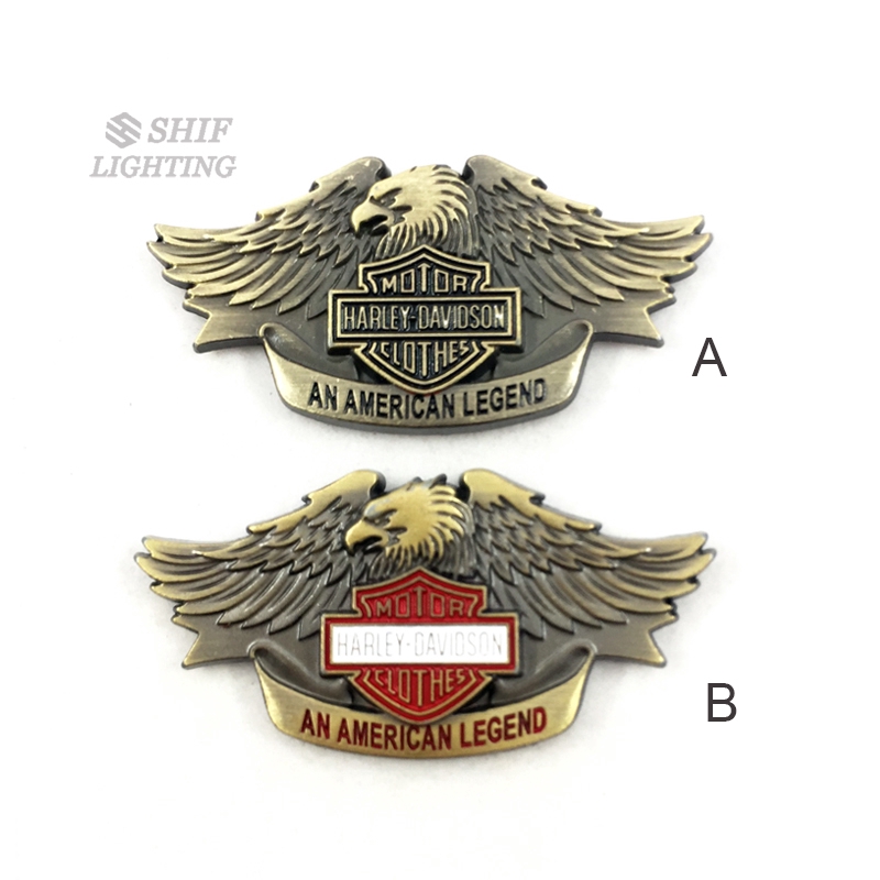 Miếng dán kim loại hình đại bàng cá tính dùng trang trí ô tô