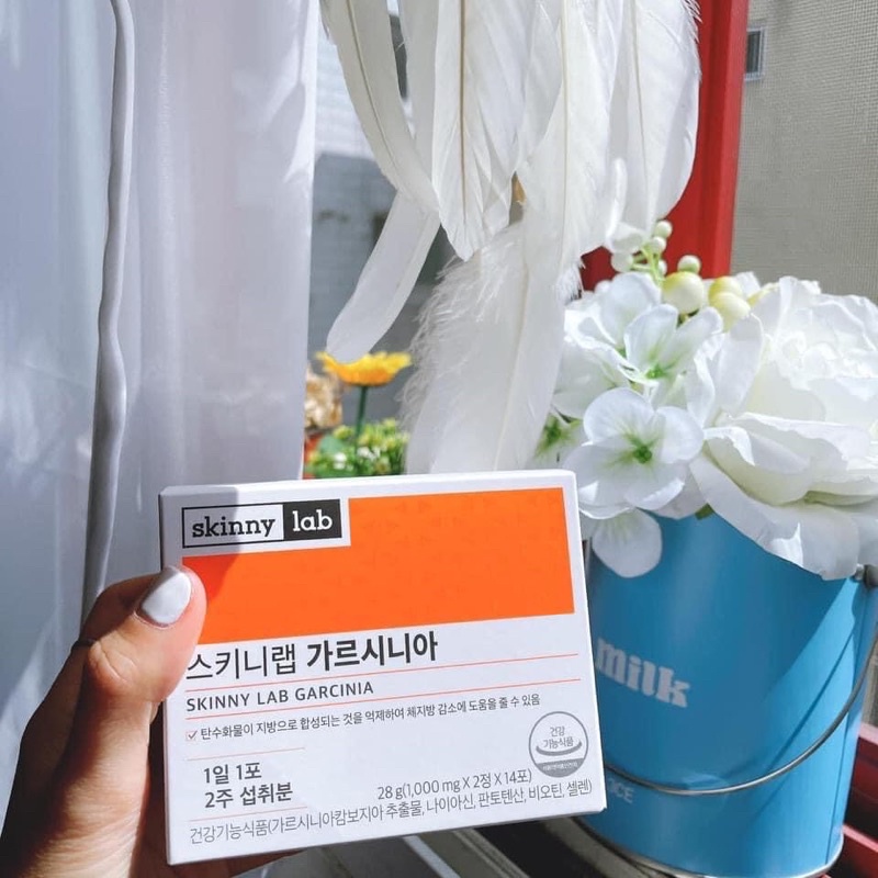 Thực phẩm kiểm soát cân nặng Garcinia - Skinny lab Thương hiệu giảm cân số 1 Hàn Quốc