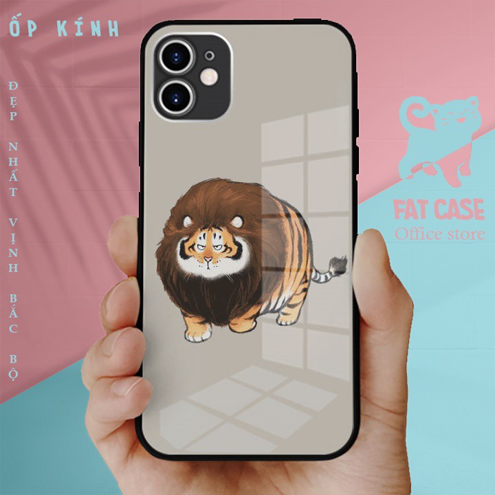 Ốp in hình Sư tử fattiger iphone 6/6plus/6s/7/7plus/8/8plus/x/xr/xs/11/12/13/pro/max/plus/promax/mini OK-BLUIMH00086