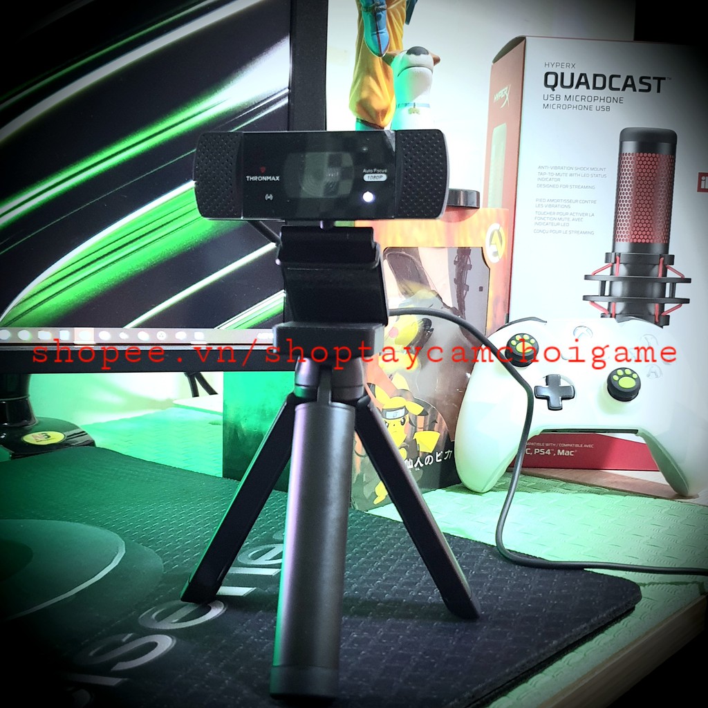 Webcam Thronmax STREAM GO X1 Pro 1080p auto focus thích hợp cho live stream, dạy và học online | BigBuy360 - bigbuy360.vn