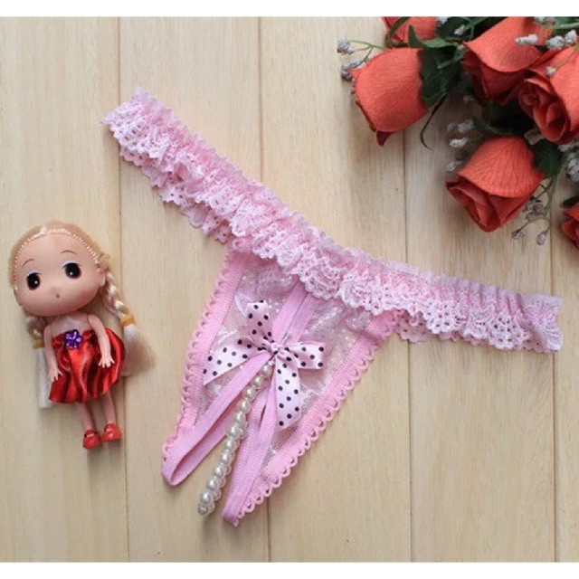 Bộ 4 quần lót tình yêu đồ lót bad girl kiểu Nhật ren lưới gợi cảm | BigBuy360 - bigbuy360.vn