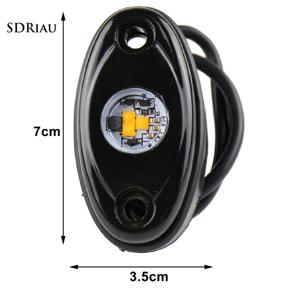 Đèn Led Dưới Chống Bụi Dưới Gầm Xe Hơi 10-14v