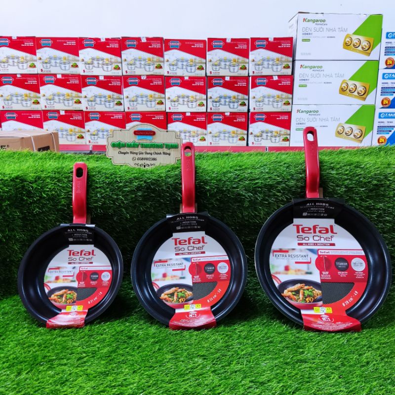 chảo chiên Tefal So Chef size 21,24,28 hàng chính hãng giá tốt