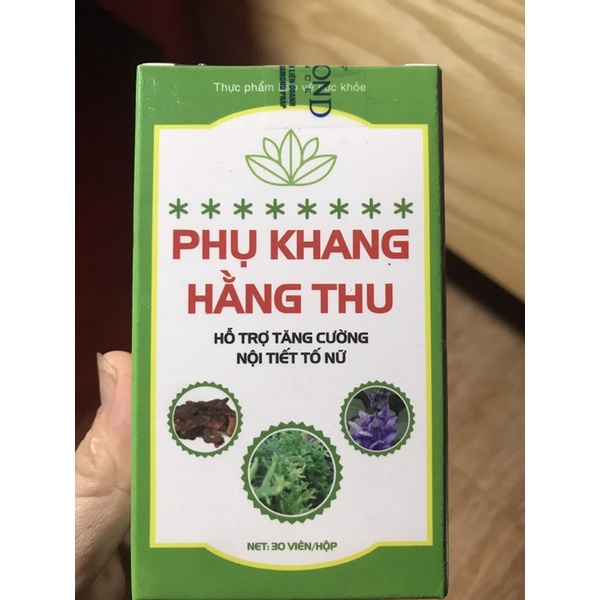 phụ khang hằng thu ( hộp uống )
