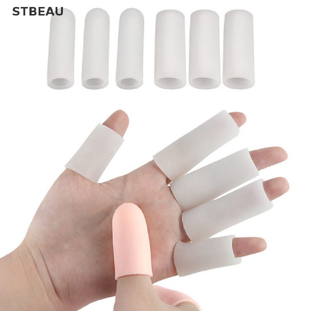 Set 5 Ống gel silicone Bảo Vệ Ngón Chân Giảm Đau