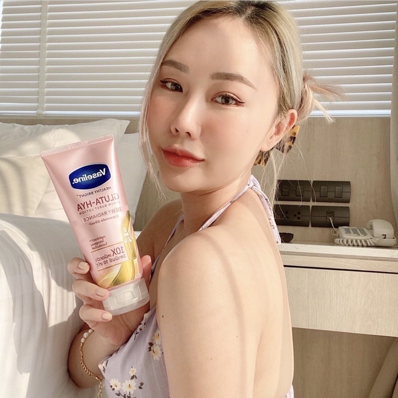 DƯỠNG THỂ TRẮNG DA VASELINE HEALTHY BRIGHT GLUTA-HYA SERUM