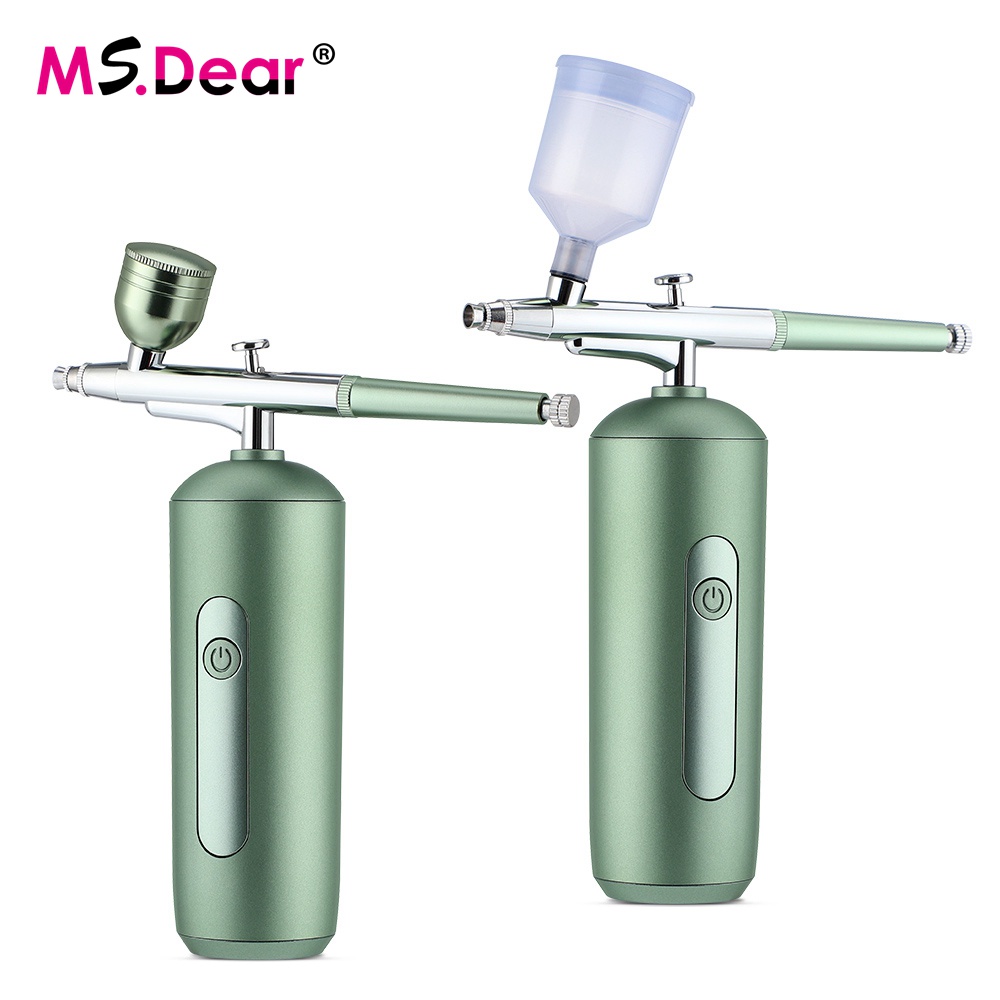 MsDear Máy phun sương Máy phun oxy mini Máy xông hơi mặt Máy xịt khoáng Chai xịt phun sương Cấp ẩm Săn cơ Chống lão hóa