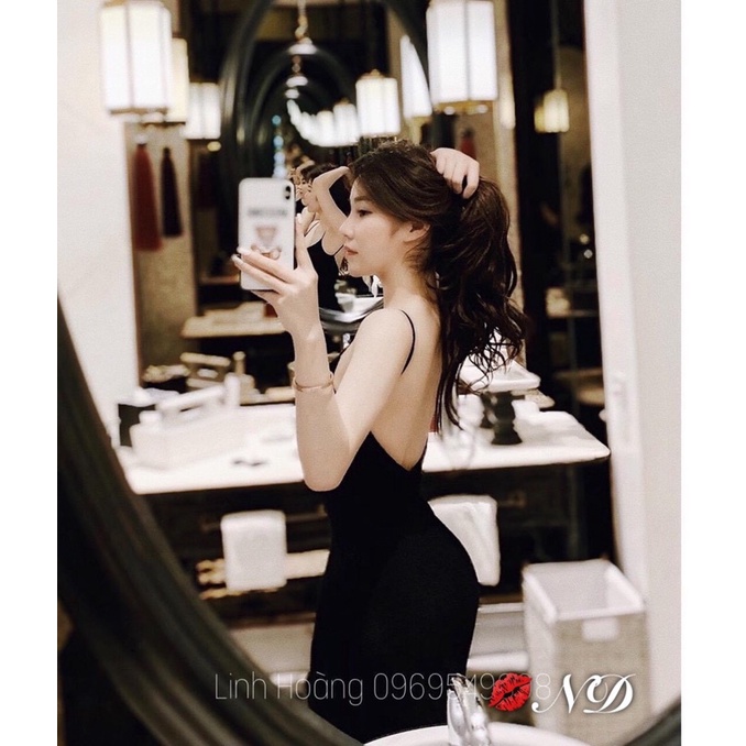 Mãi body 2 dây hở lưng