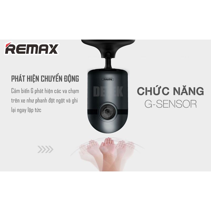 Camera Hành Trình Xe Ô tô kết nối wifi với Smartphone Remax CX-04