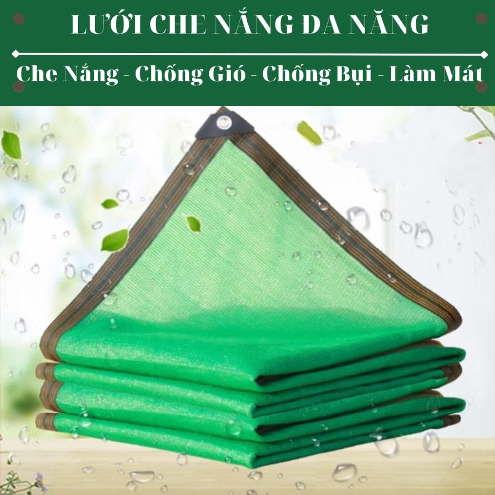 Lưới Che Nắng Đa Năng - May Viền Đóng Khoen Sẵn - Giá Bán Trên 1 Mét Vuông