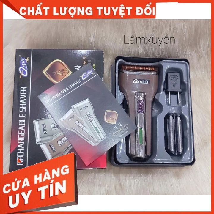 Máy cạo râu RSCW Q588 (RECHARGEABLE SHAVER) cao cấp  chất lượng  chuyên dụng cho salon [giá gốc chất lượng]