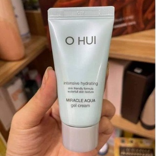 Kem dưỡng cấp nước Ohui Aqua Gel Cream dành cho da dầu tuýp 25ml tách set