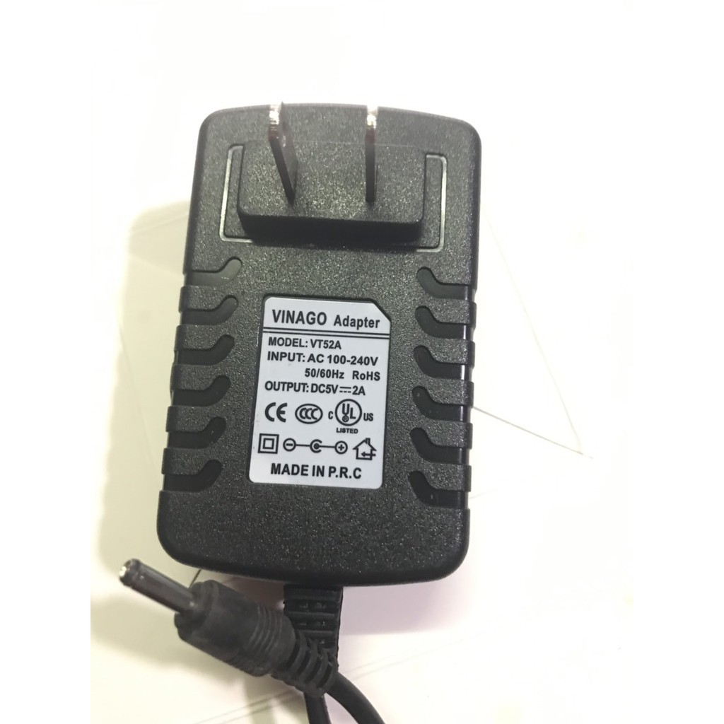 Sạc Adapter 5V 2A Vinago cho Vinabox X6 Androibox Mini M92 T95X TX2 TX3 TX5...