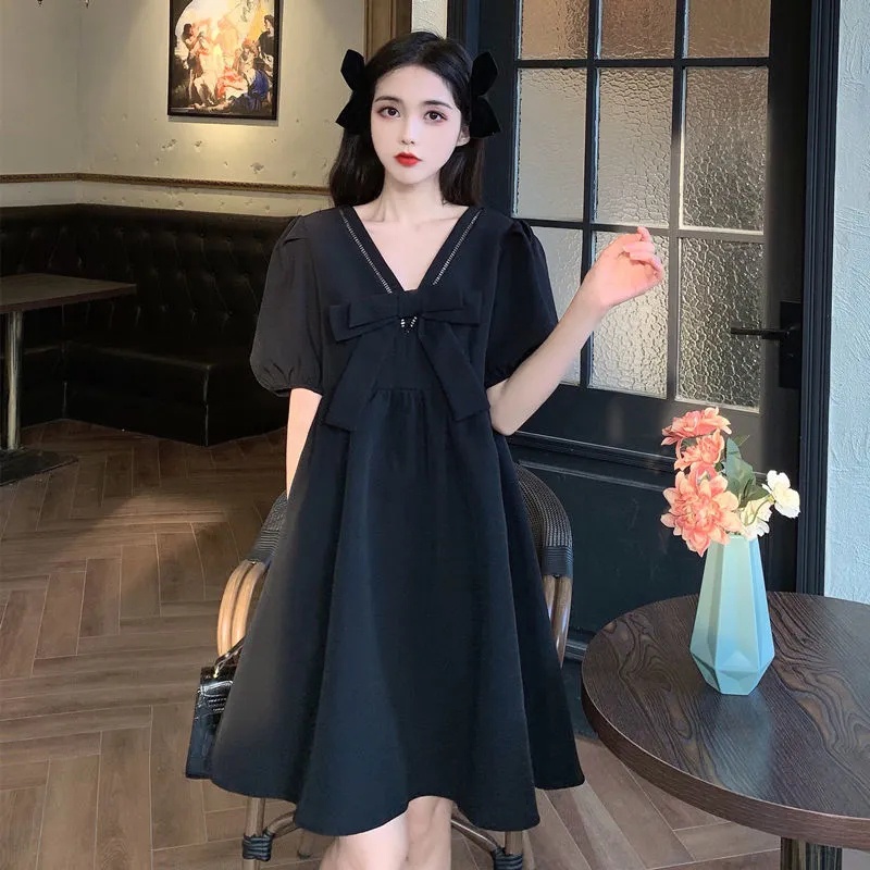 Đầm Hàn Quốc Tay Ngắn Plus Size C9220